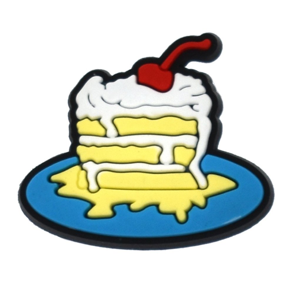 Cake Croc Charm